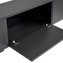 Nordure Soporte para TV Antracita y Negro